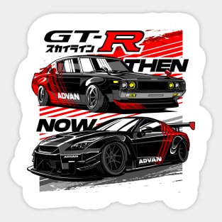 Nissan GT-R Advan Generations Sticker